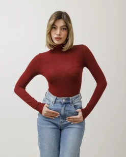 Maglia in cotone con colletto – 61765