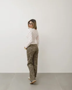 Maglia in cotone con fiocchetti – 61835