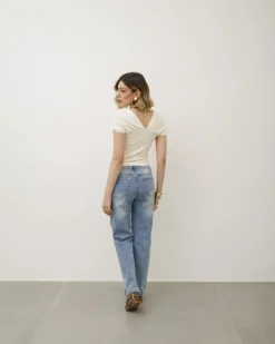 Maglia in cotone con nodo – 8184