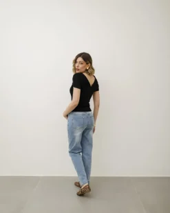 Maglia in cotone con nodo – 8184