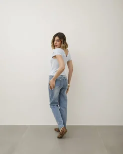 Maglia in cotone con nodo – 8184