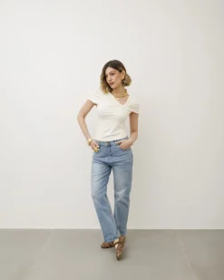 Maglia in cotone con nodo – 8184