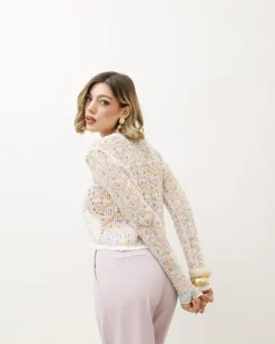 Maglia in filo traforata – 07330