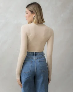 Maglia in misto cashmere con colletto – 21810