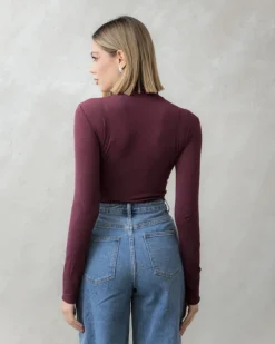 Maglia in misto cashmere con colletto – 21810