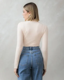 Maglia in misto cashmere con colletto – 21810