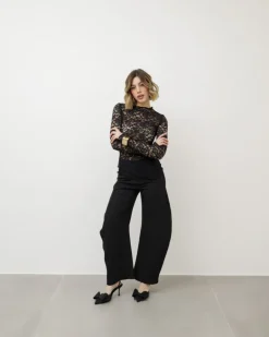 Maglia in pizzo trasparente – 15559-1