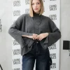Maglione in lana con manica ampia – G090