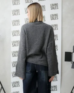 Maglione in lana con manica ampia – G090