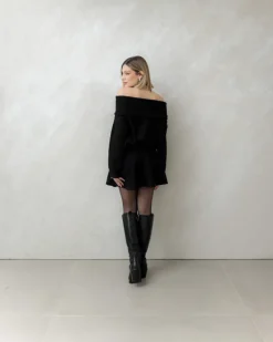 Maglione in lana con scollo a barca – 24686