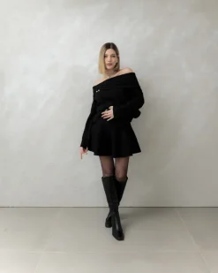 Maglione in lana con scollo a barca – 24686
