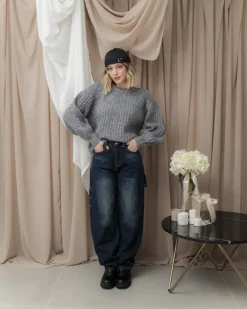Maglione in lana oversize – AM445