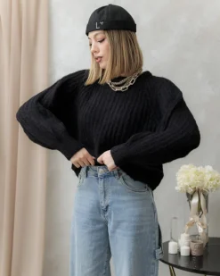 Maglione in lana oversize – AM445