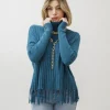 Maglione lavorato con frange – Z1182