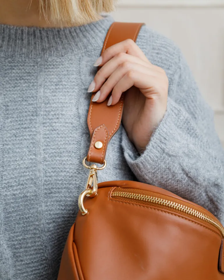 Manico in pelle CUOIO – LOVING BAGS