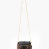 Micro ISABELLA animalier in pelle MARRONE – LOVING BAGS