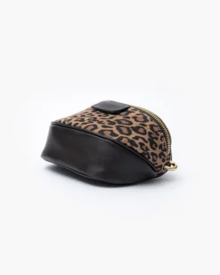 Micro ISABELLA animalier in pelle MARRONE – LOVING BAGS