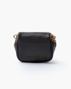 Micro ISABELLA animalier in pelle MARRONE – LOVING BAGS