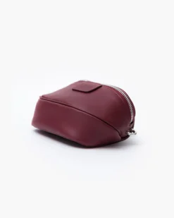 Micro ISABELLA BORDEAUX in pelle – LOVING BAGS