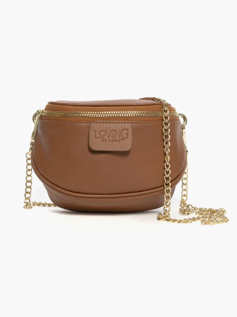 Micro ISABELLA cuoio in pelle – LOVING BAGS