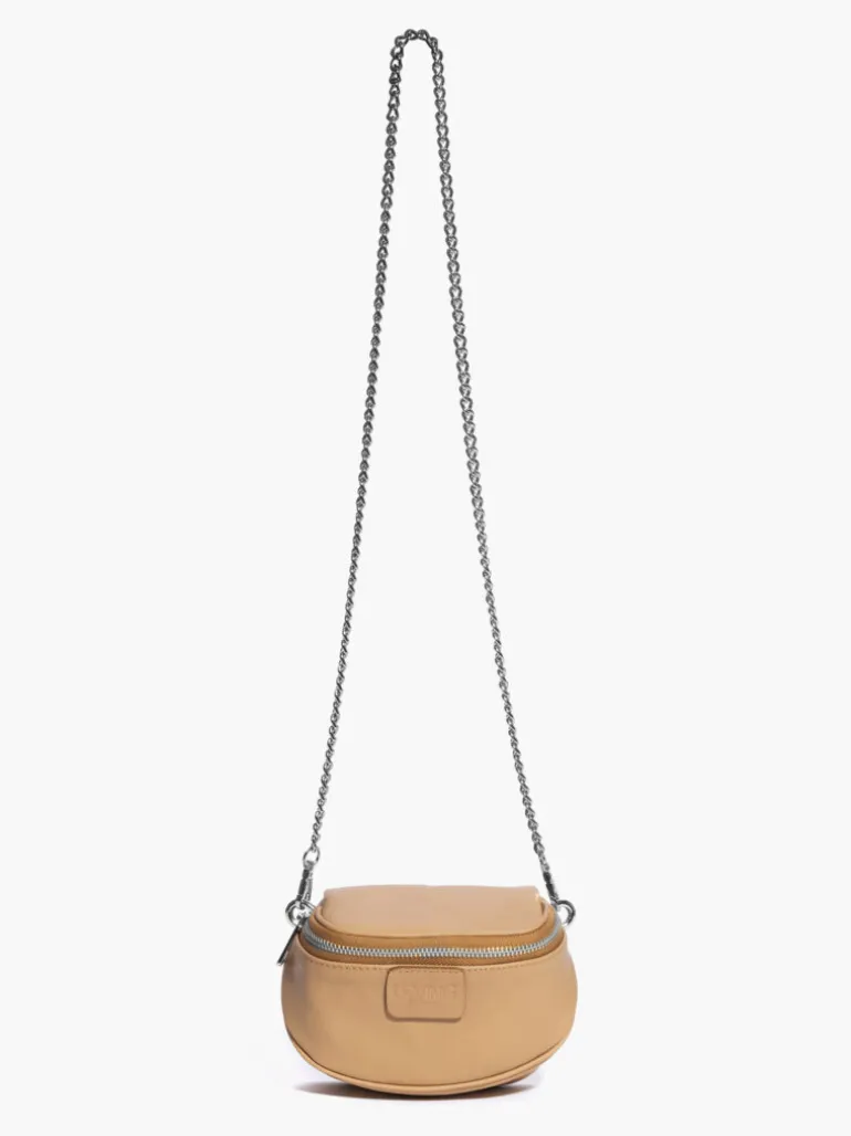 Micro ISABELLA in pelle MIELE – LOVING BAGS