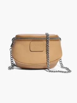Micro ISABELLA in pelle MIELE – LOVING BAGS
