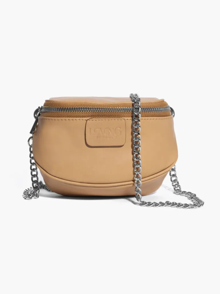Micro ISABELLA in pelle MIELE – LOVING BAGS