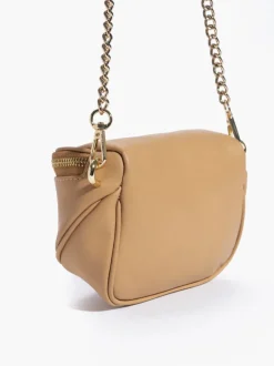 Micro ISABELLA in pelle MIELE – LOVING BAGS