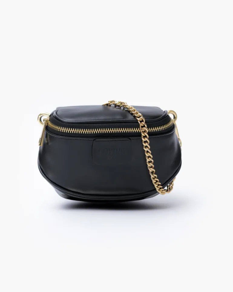 Micro ISABELLA in pelle NERA – LOVING BAGS
