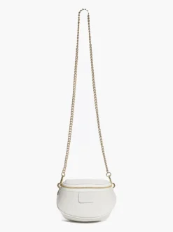 Micro ISABELLA in pelle PANNA – LOVING BAGS