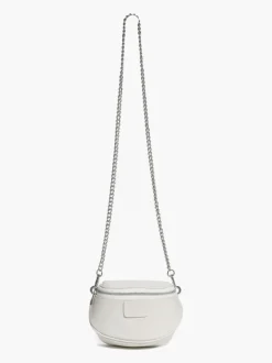 Micro ISABELLA in pelle PANNA – LOVING BAGS