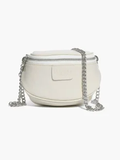 Micro ISABELLA in pelle PANNA – LOVING BAGS