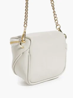 Micro ISABELLA in pelle PANNA – LOVING BAGS