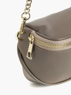 Micro ISABELLA in pelle TORTORA – LOVING BAGS