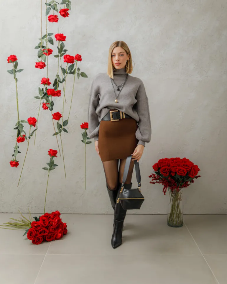 Minigonna in maglia – 1166