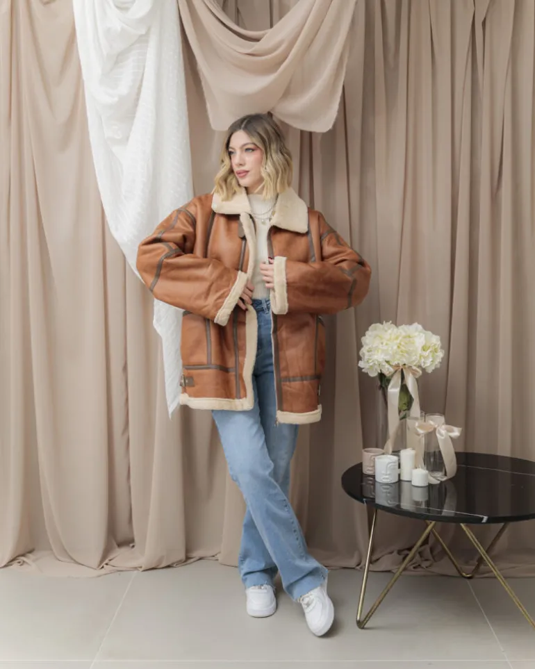 Montone con eco-fur – V263