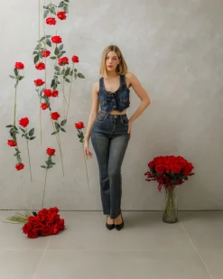 Panciotto in denim – 8266