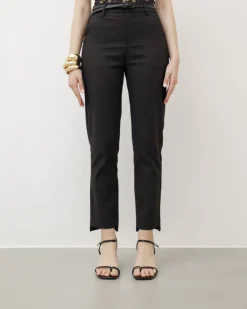 Pantaloni a sigaretta con cintura – 8231