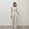 Pantaloni ampi satin – 3513