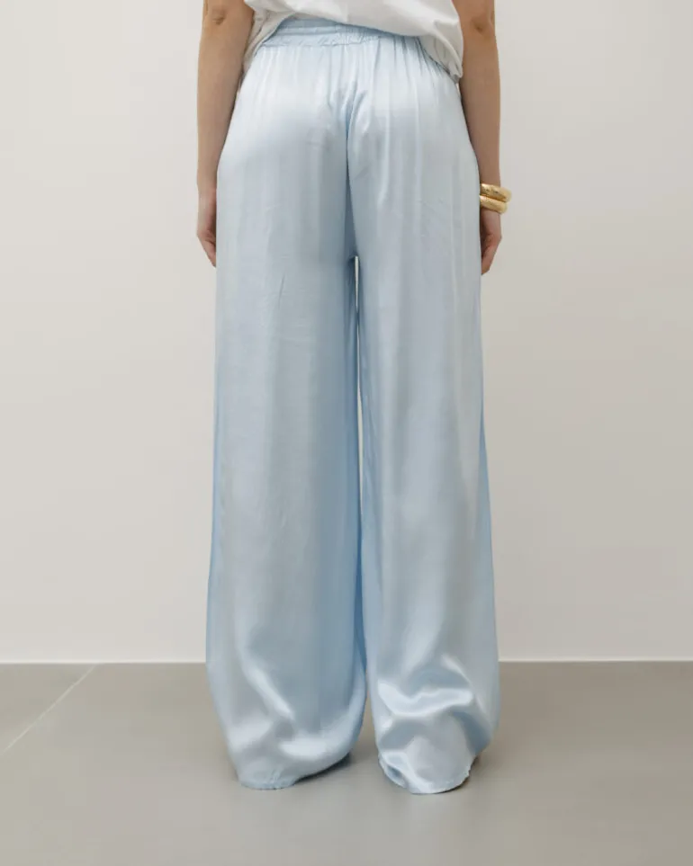 Pantaloni ampi satin – 3513