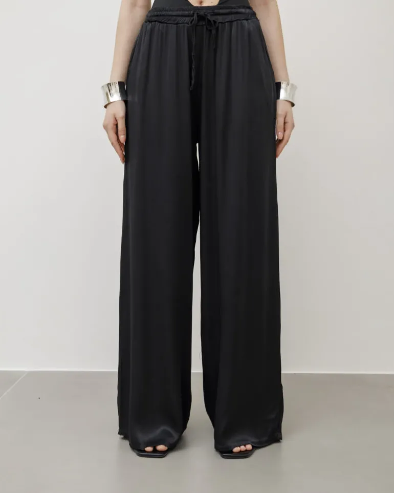 Pantaloni ampi satin – 3513