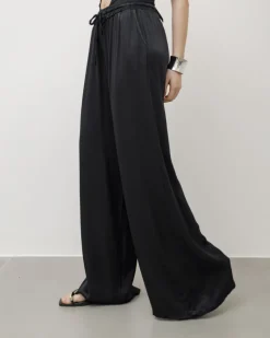 Pantaloni ampi satin – 3513