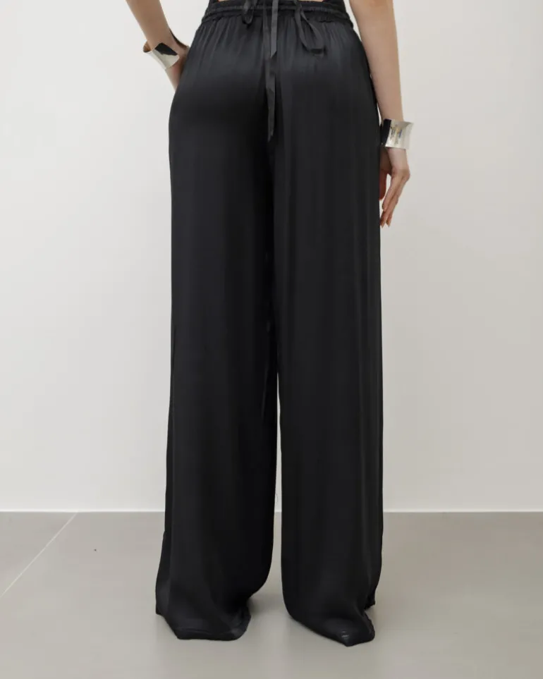 Pantaloni ampi satin – 3513