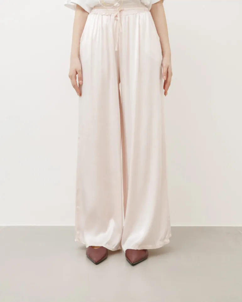 Pantaloni ampi satin – 3513