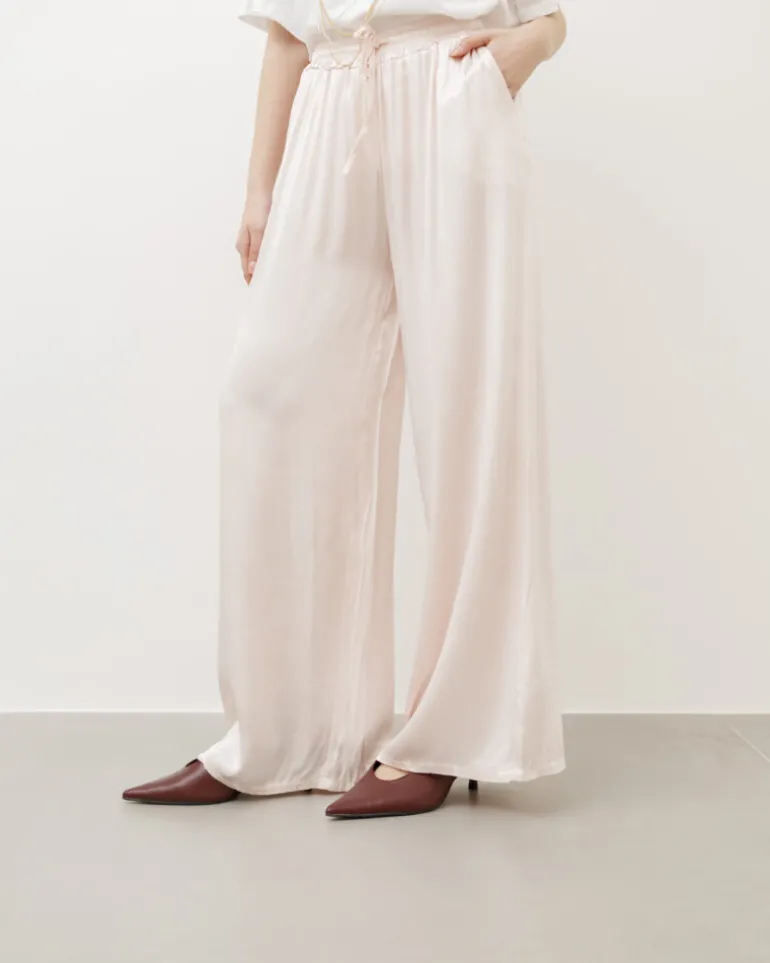 Pantaloni ampi satin – 3513
