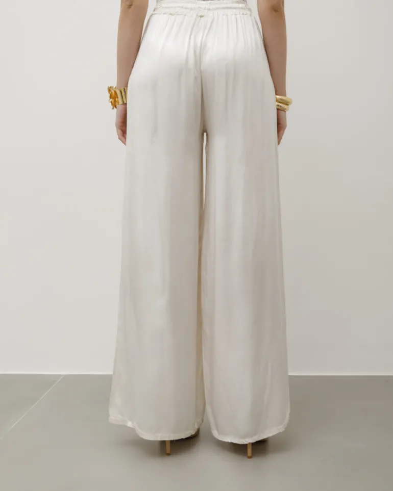 Pantaloni ampi satin – 3513