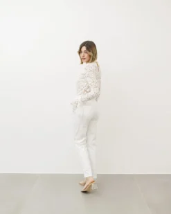 Pantaloni chino con cintura – 2663
