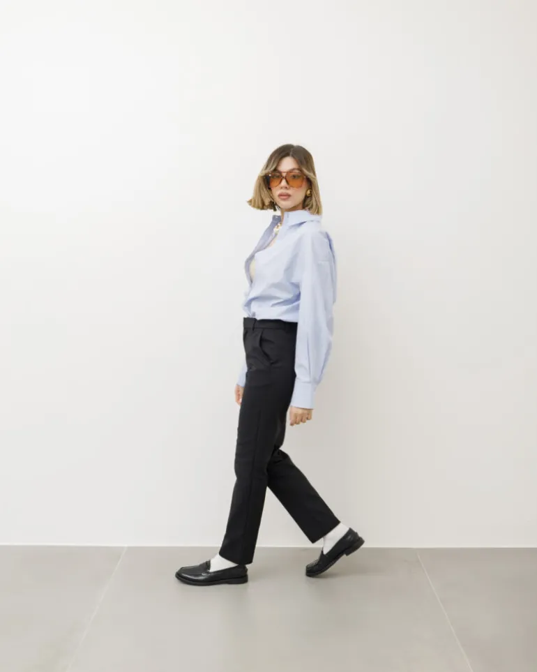 Pantaloni chino con cintura – 2663