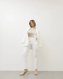 Pantaloni chino con cintura – 2663