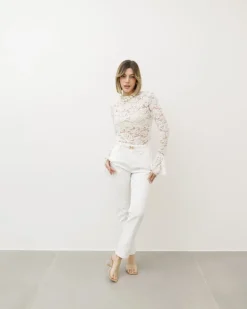 Pantaloni chino con cintura – 2663